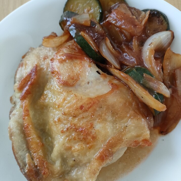 ★鶏もも肉のこんがり焼き★